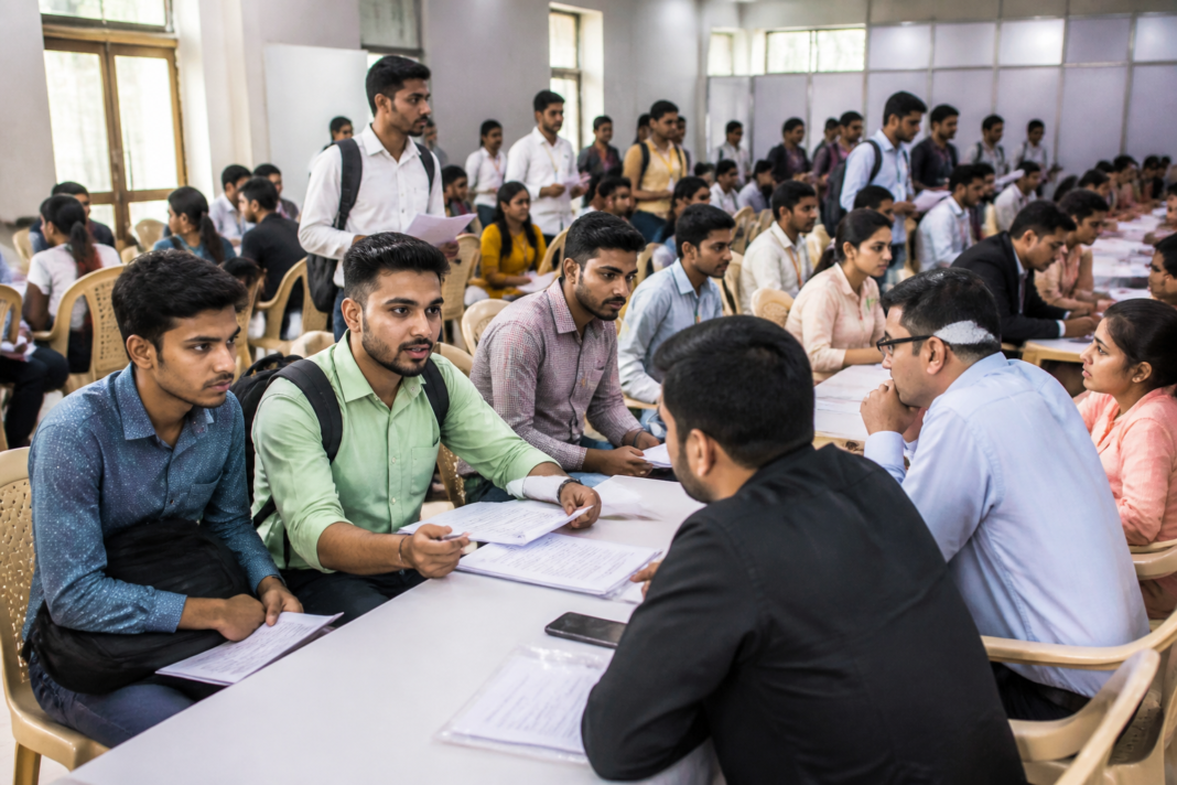 Mira Bhayandar job fair connecting young job seekers with employers in Mira Road East