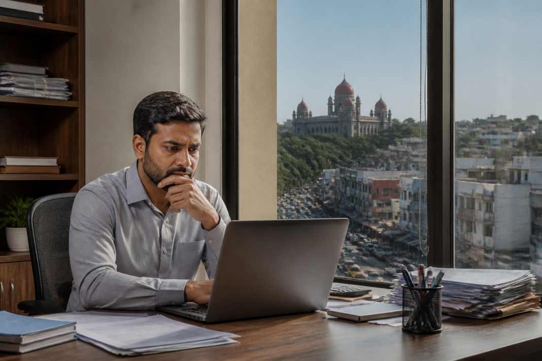 Telangana High Court GST ruling and digital tax notices on a business portal