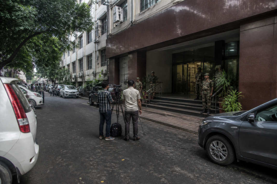 ED Kolkata office linked to the Durga Puja pass fraud case involving Indranil Sen