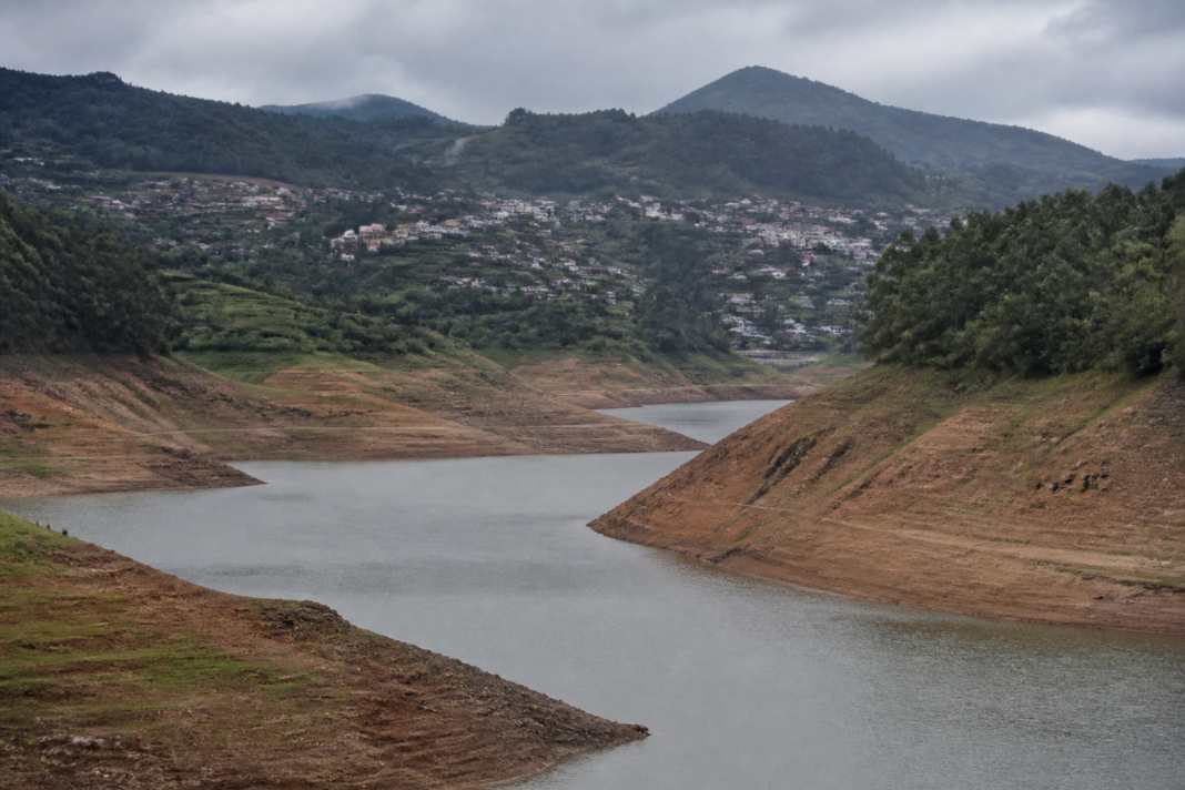 Ooty rainfall deficit affecting a hill-town reservoir and surrounding Nilgiris landscape