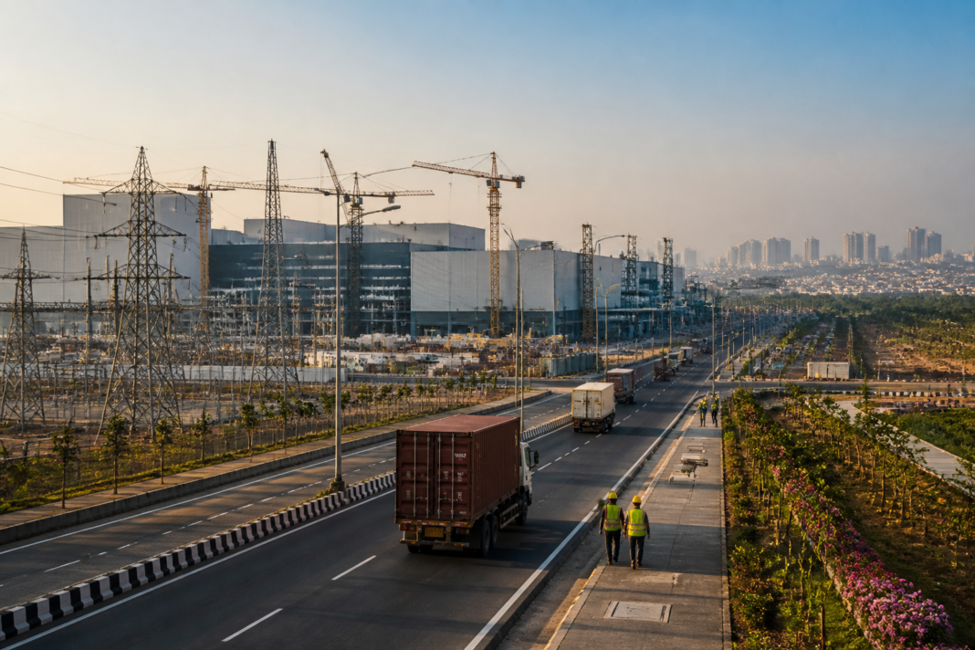 Foreign investment in India linked to semiconductor manufacturing and urban infrastructure