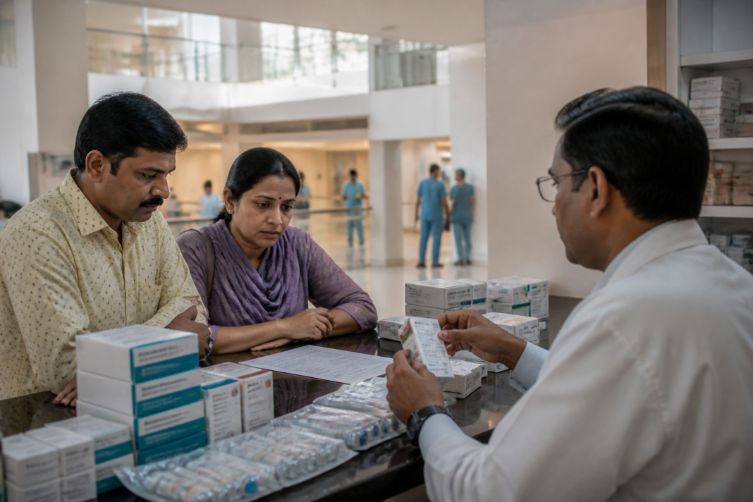Cancer drug pricing investigation examines hospital medicine bills and high-cost drugs in Karnataka.