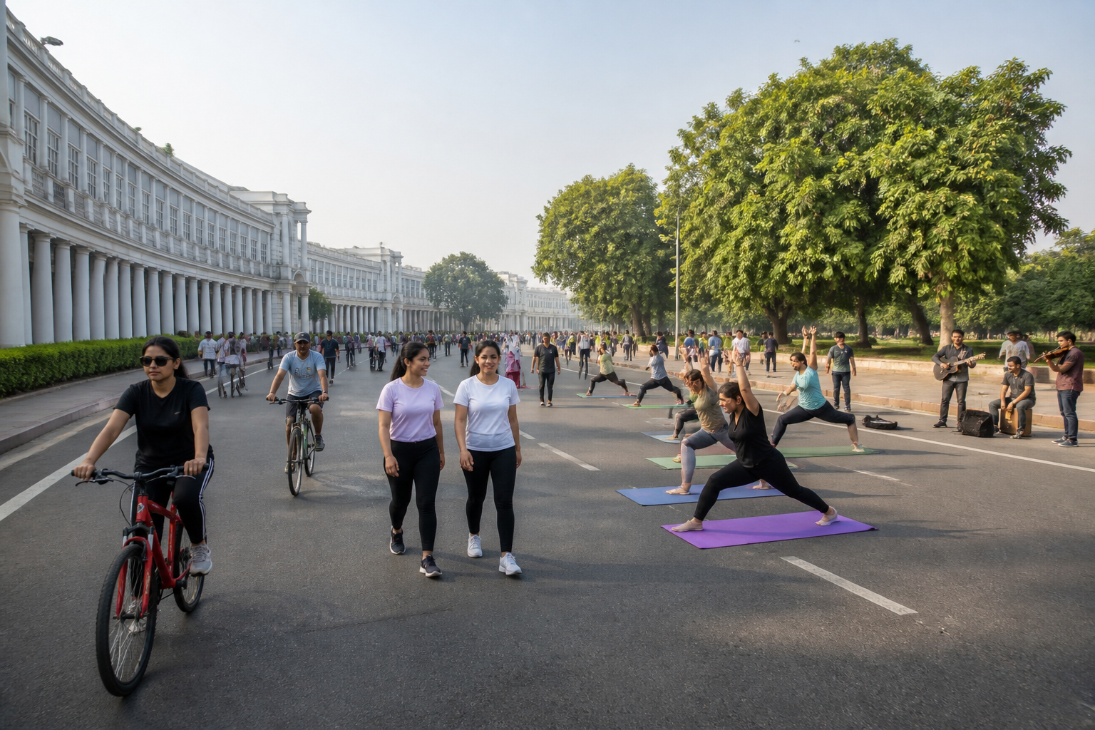 Connaught Place Car-Free Day Set for October 4