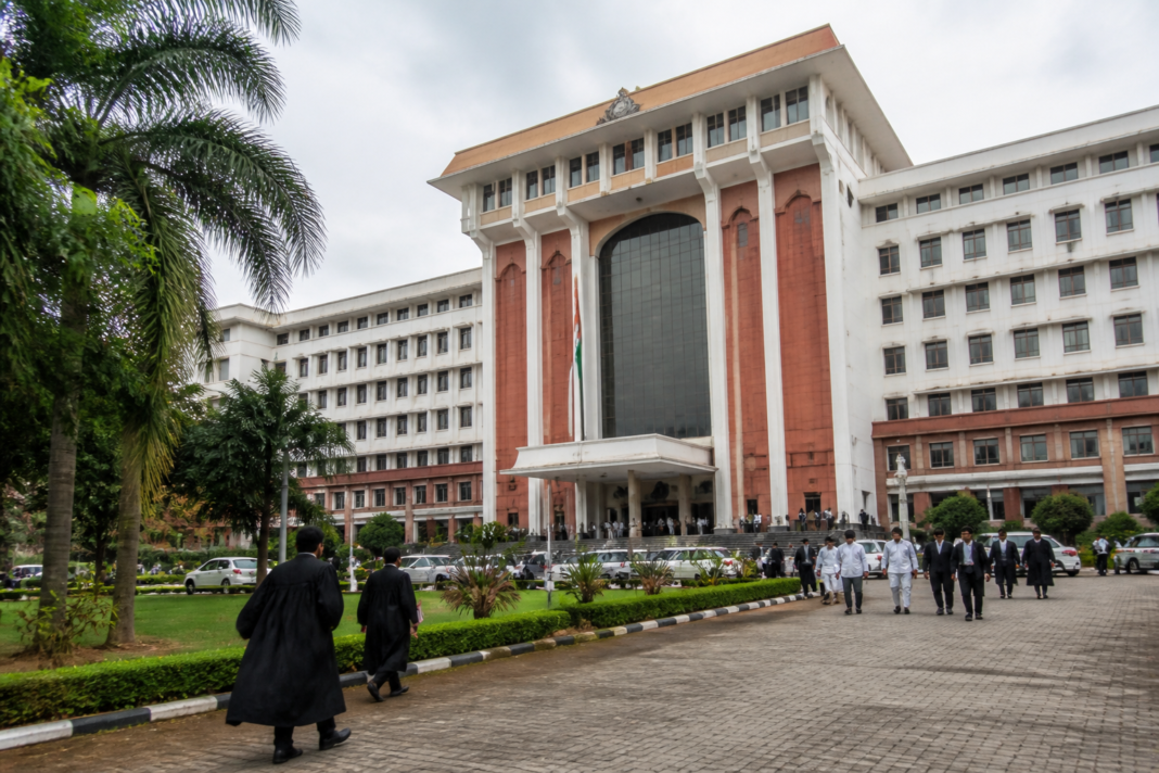 Kerala High Court building linked to the Mani C Kappan disqualification matter