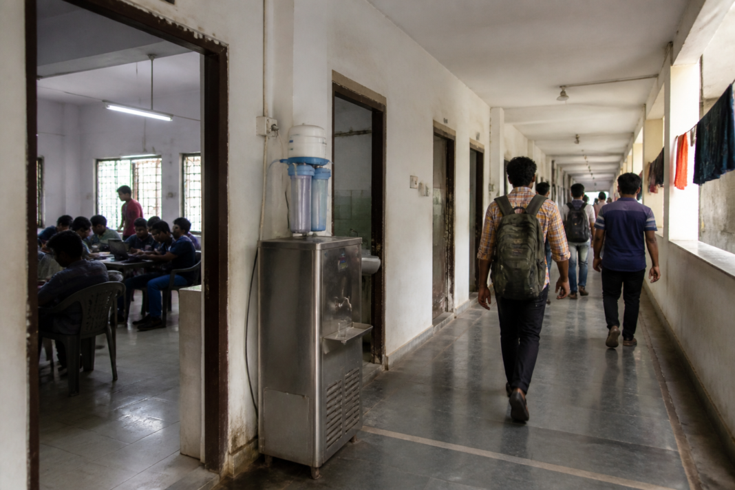 JNTUH hostel facilities and university accommodation in Hyderabad