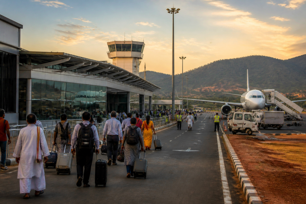 Nashik airport name change proposal involving Ozar Airport ahead of the Singhस्थ Kumbh
