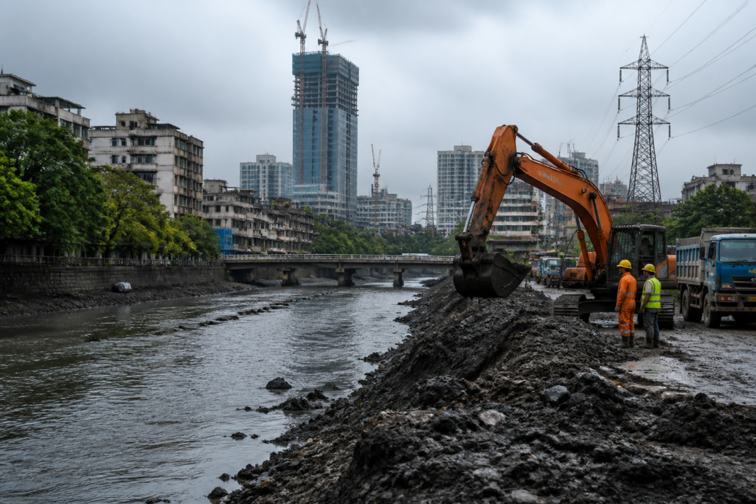Mithi River desilting site in Mumbai linked to an EOW investigation