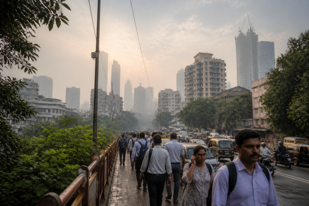 Mumbai weather under hazy skies as warmer temperatures follow monsoon withdrawal