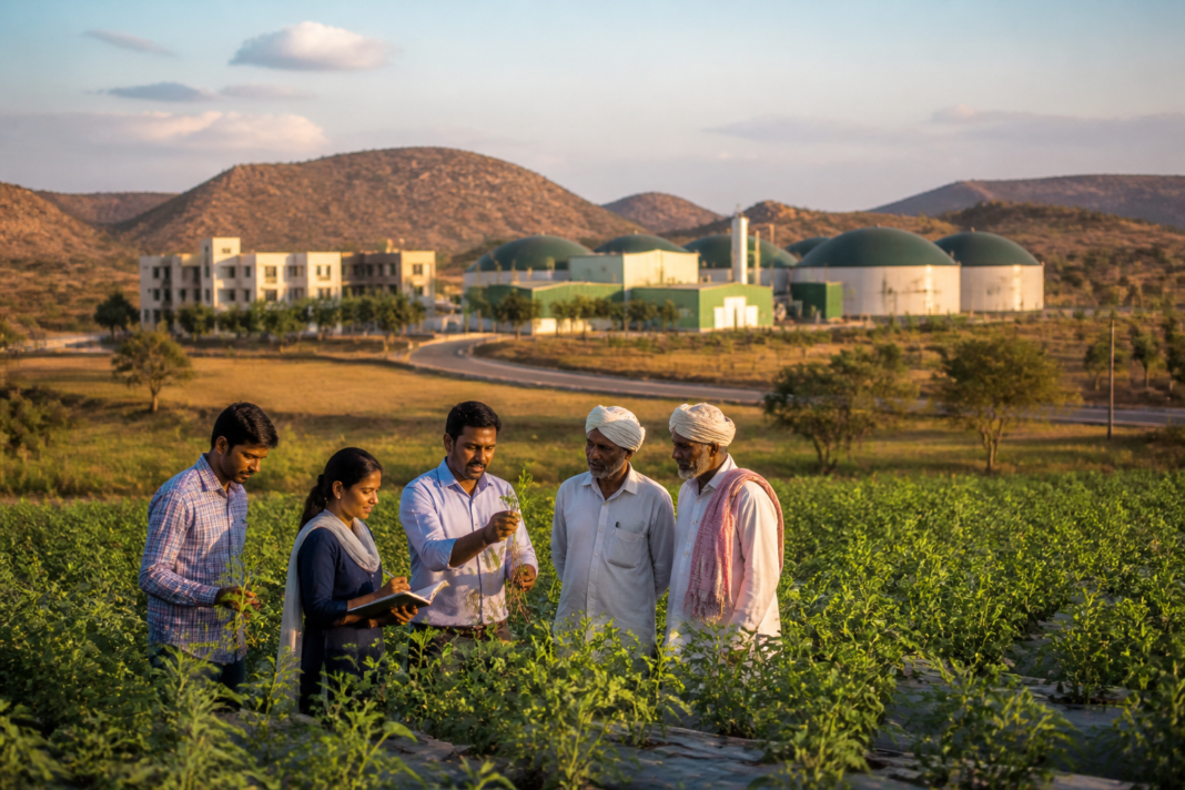 Andhra Pradesh investment announcement linked to horticulture and compressed biogas infrastructure