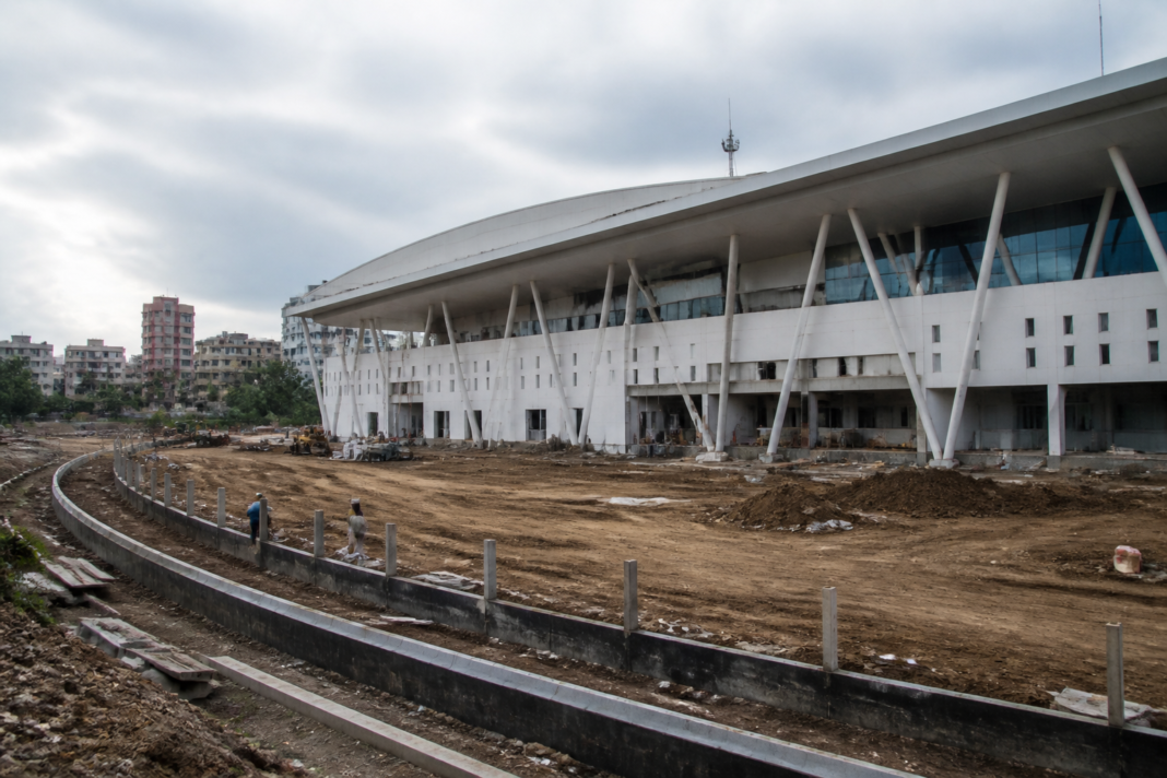 Vasai-Virar sports complex building awaiting completion before its inauguration