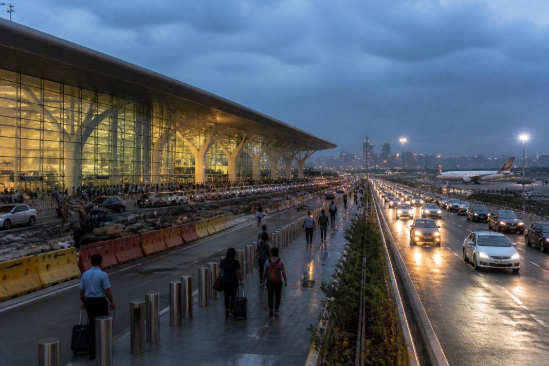 Mumbai airport flight cuts linked to Terminal 1 redevelopment and traffic shifting to Navi Mumbai.