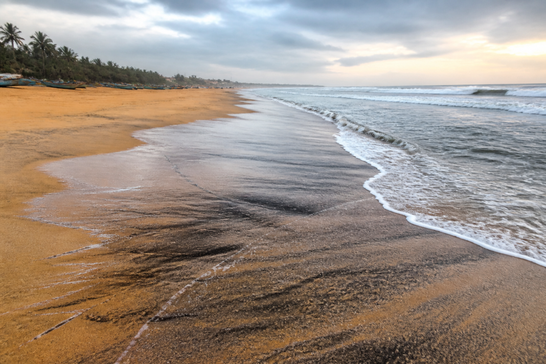 Odisha thorium-rich coast with monazite-bearing beach sands near Ganjam and Puri