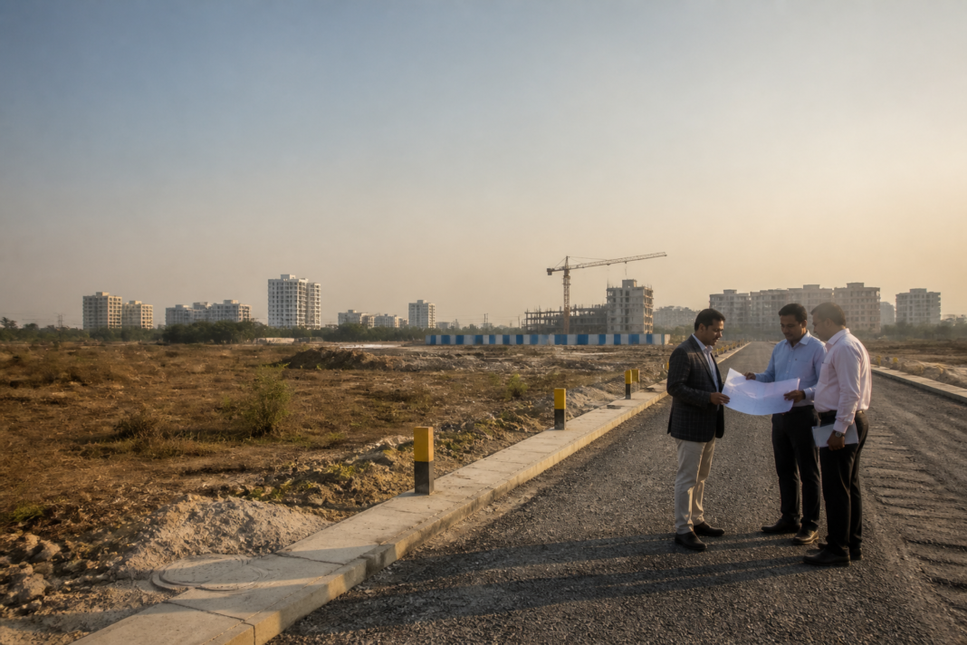 Daulatpura land auction site and Jaipur’s surrounding commercial development