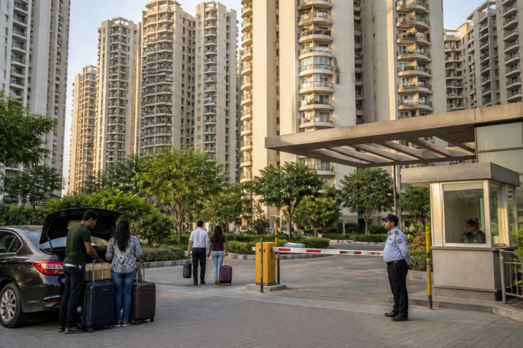 Supernova Noida apartment towers representing new Noida tenancy rules