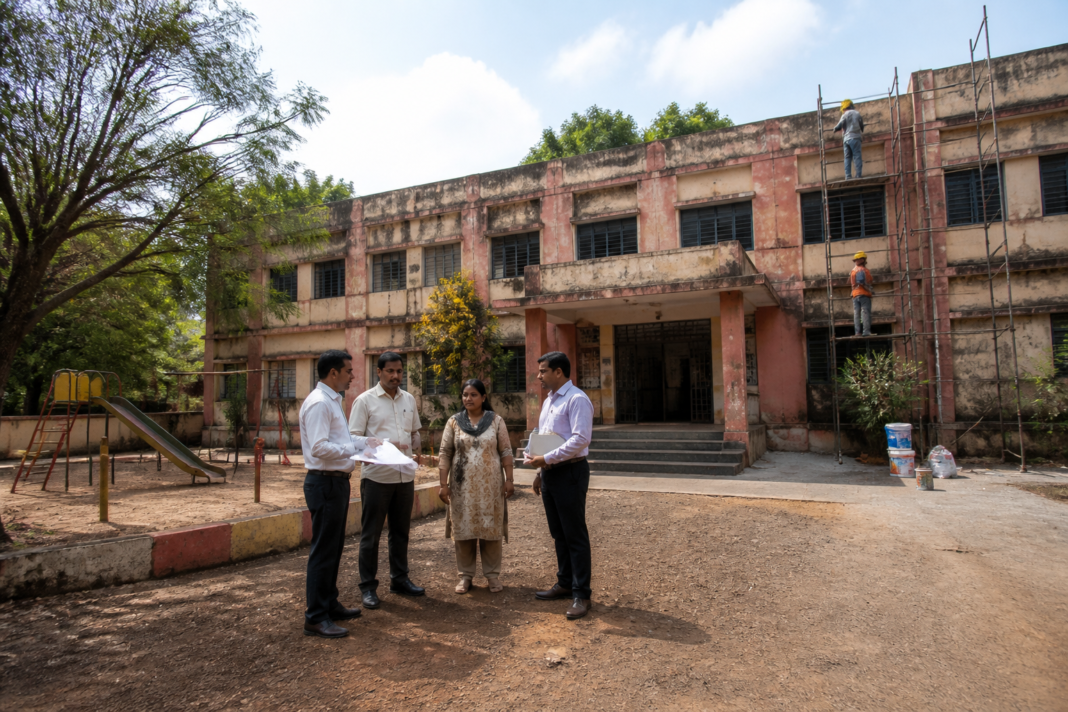 Nashik municipal schools being inspected for repairs and reopening