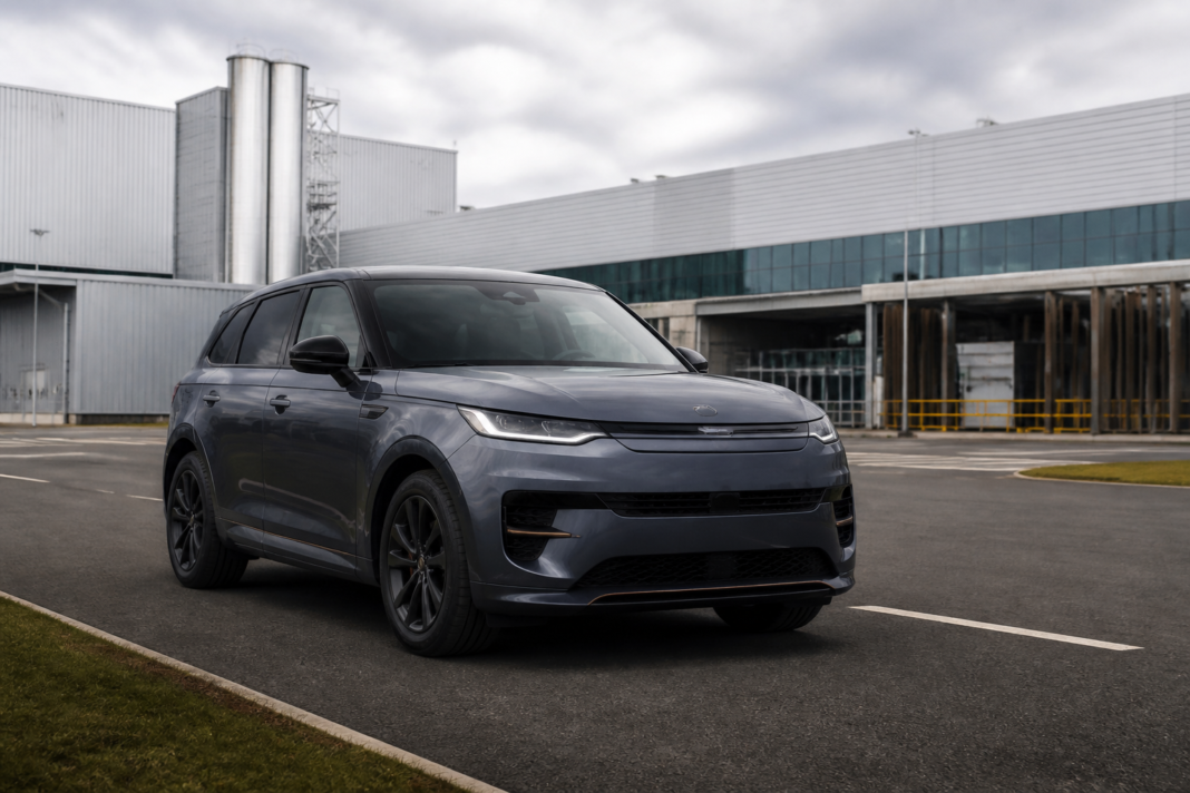 Range Rover Sport Electric SUV representing JLR’s shift to in-house EV manufacturing