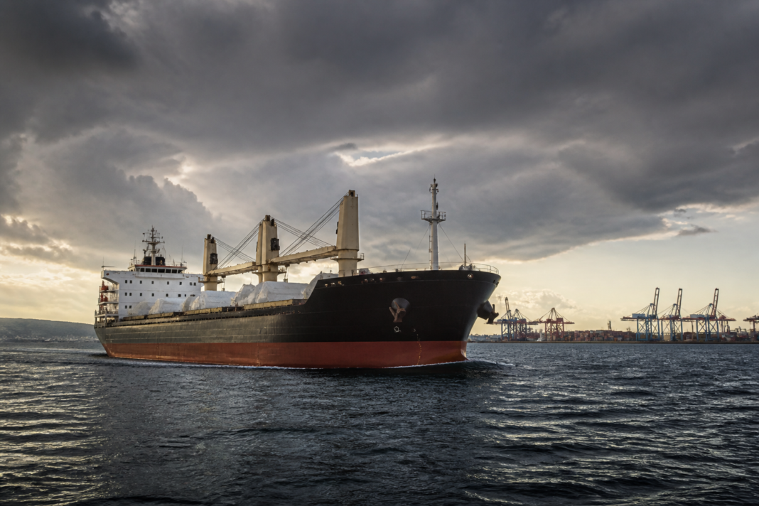 Global food security risks linked to fertilizer cargo ships near a strategic maritime route