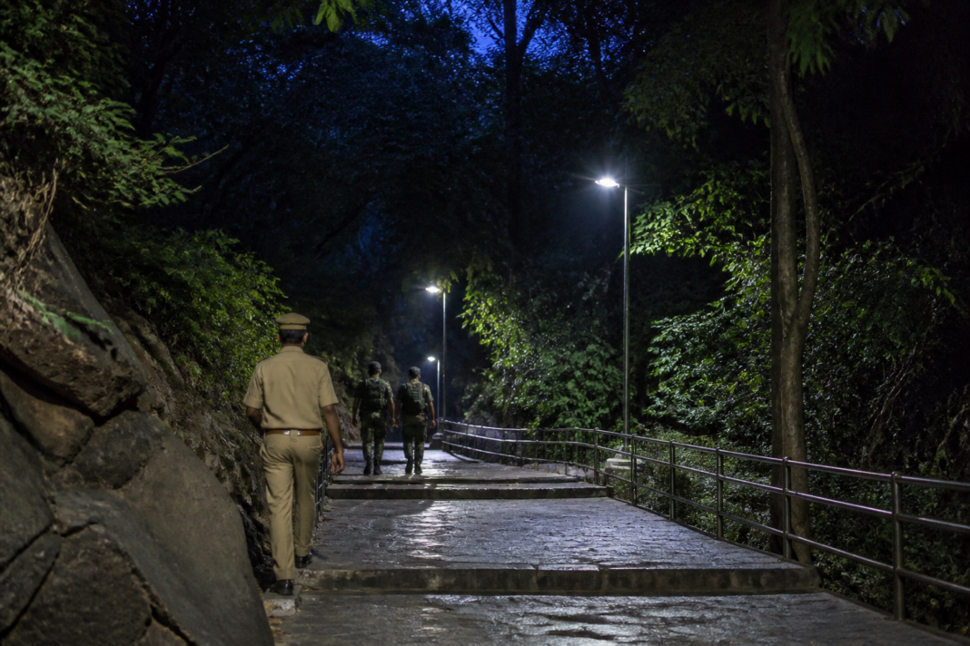 Forest-lined Alipiri trekking route near Tirumala under heightened leopard surveillance