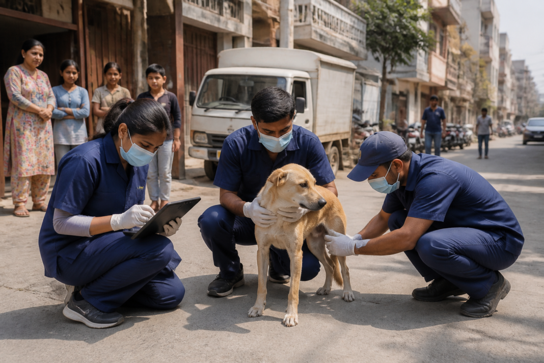 UP dog sterilisation programme and stray animal mapping across Uttar Pradesh cities