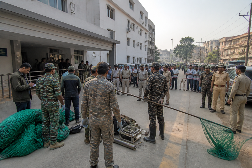 Kawardha leopard rescue operation near a hospital in Chhattisgarh