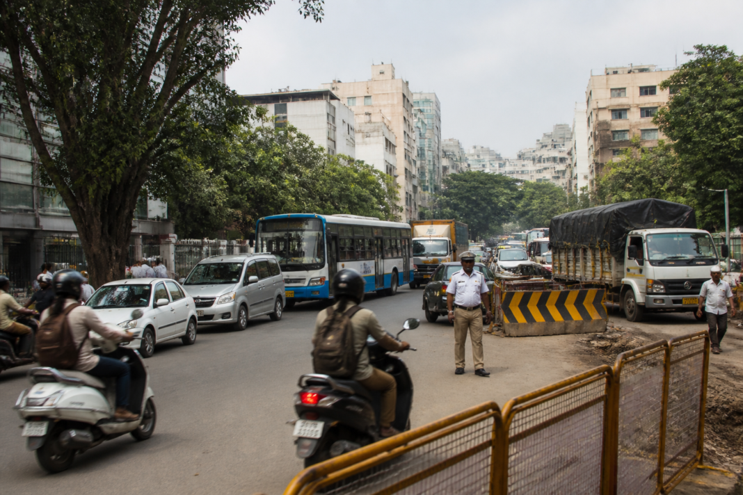Bengaluru Race Course Road closure causing traffic diversions near central Bengaluru junctions
