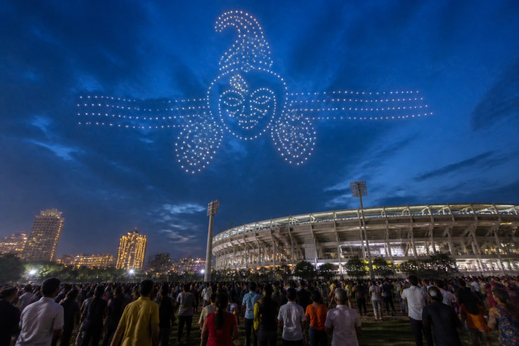 Durga Puja 2026 Kolkata drone show planned over Eden Gardens