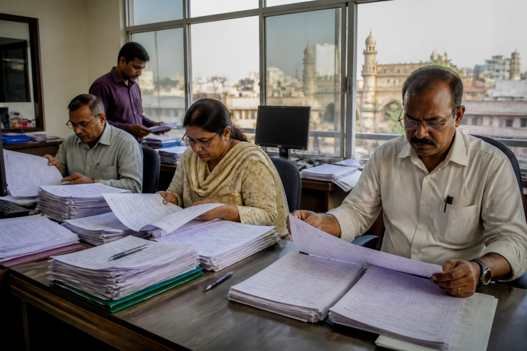 Goshamahal voter deletion dispute involving Hyderabad electoral roll documents