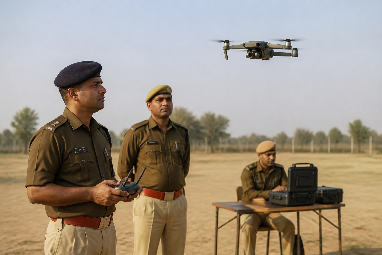 Rajasthan Police Drones Get 17 Trained Operators