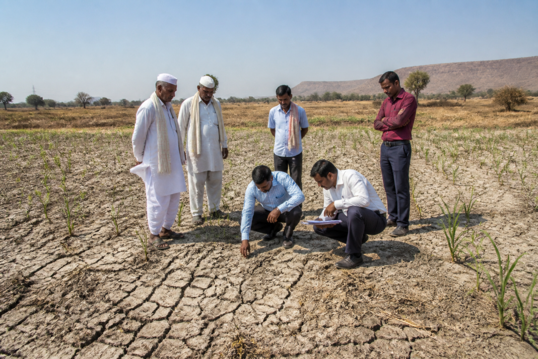 Maharashtra drought relief assessment underway on affected farmland