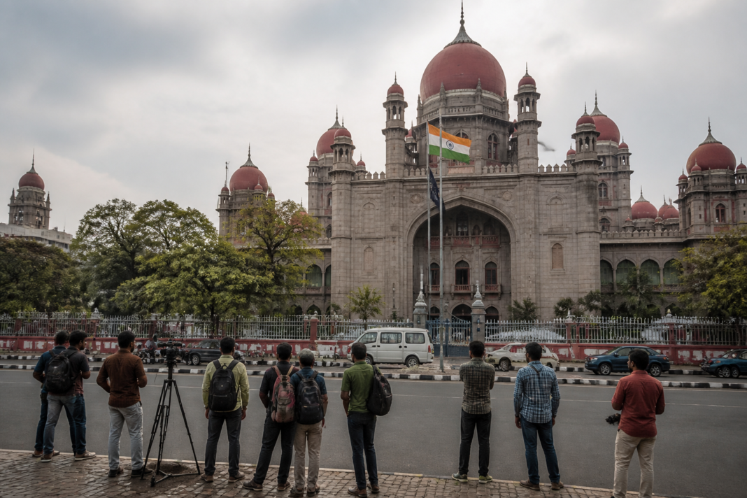 Khairatabad byelection proceedings linked to a Telangana High Court election petition