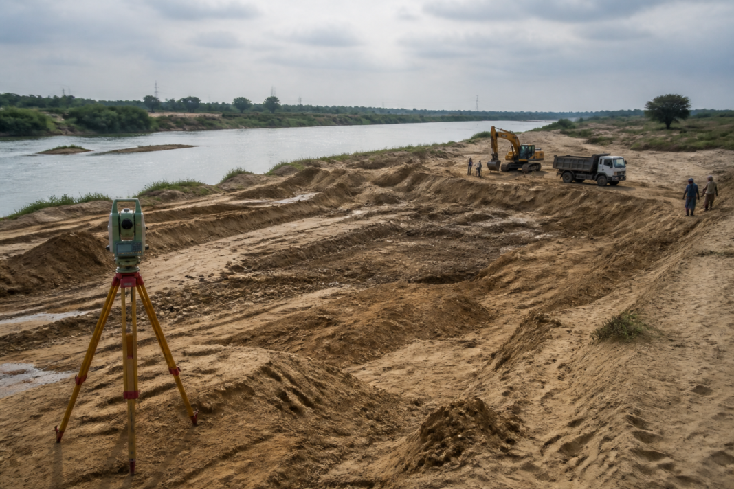 River sand mining site in Tamil Nadu linked to the DVAC probe