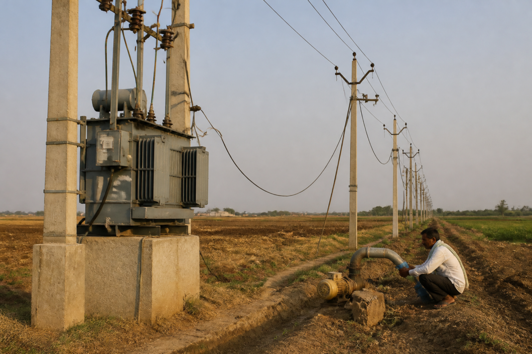 MSEDCL transformers supporting agricultural power supply in drought-hit Maharashtra