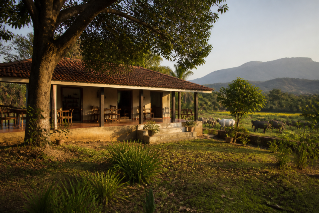 Nana Patekar farmhouse in Donje near Khadakwasla, Pune, surrounded by greenery