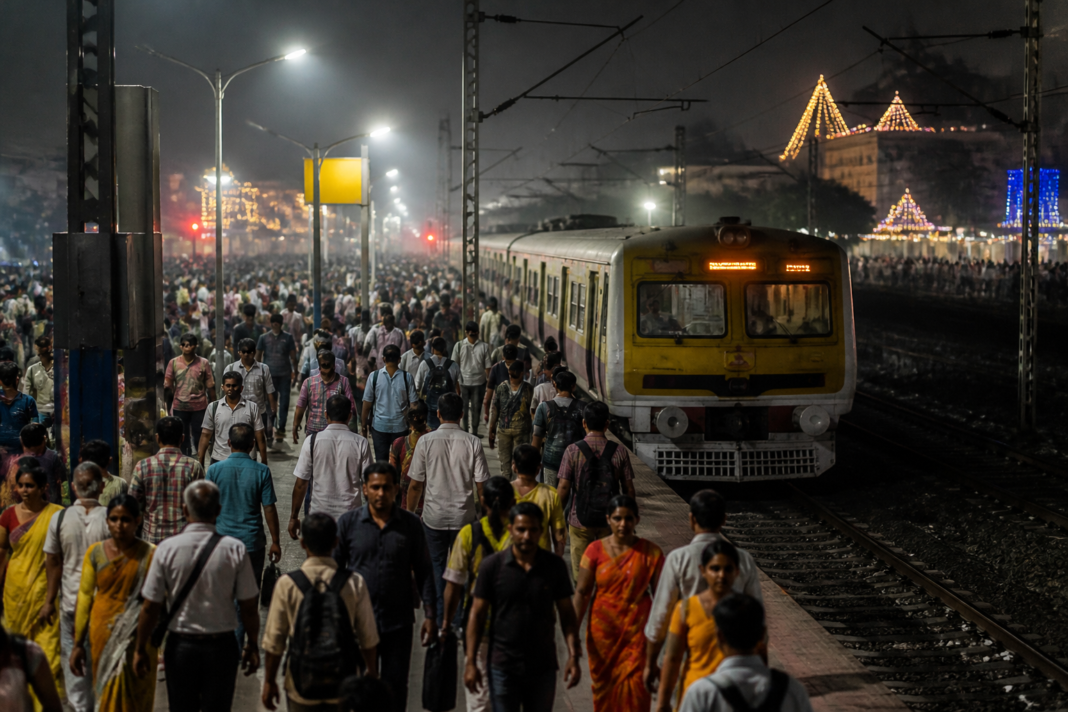 Sealdah overnight trains serving Kolkata passengers during the Durga Puja rush