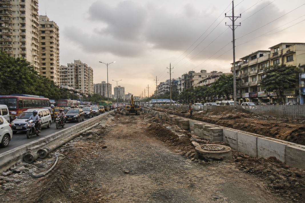 Katraj-Kondhwa Road widening work and utility infrastructure in Pune