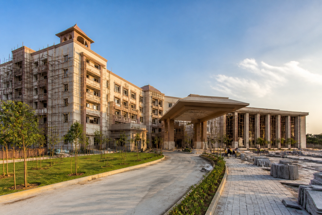 Planned Ayodhya Yatri Niwas complex for Gujarat pilgrims in Ayodhya