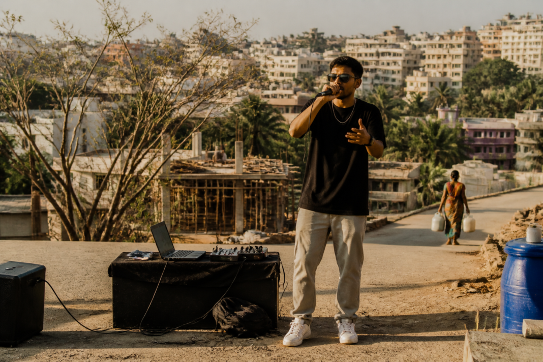 Climate change rap performance reflecting Bengaluru’s heat, water scarcity and disappearing green spaces