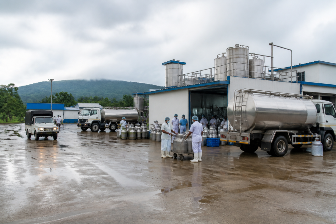 Sudha dairy plant Assam supporting milk processing and distribution near Tezpur