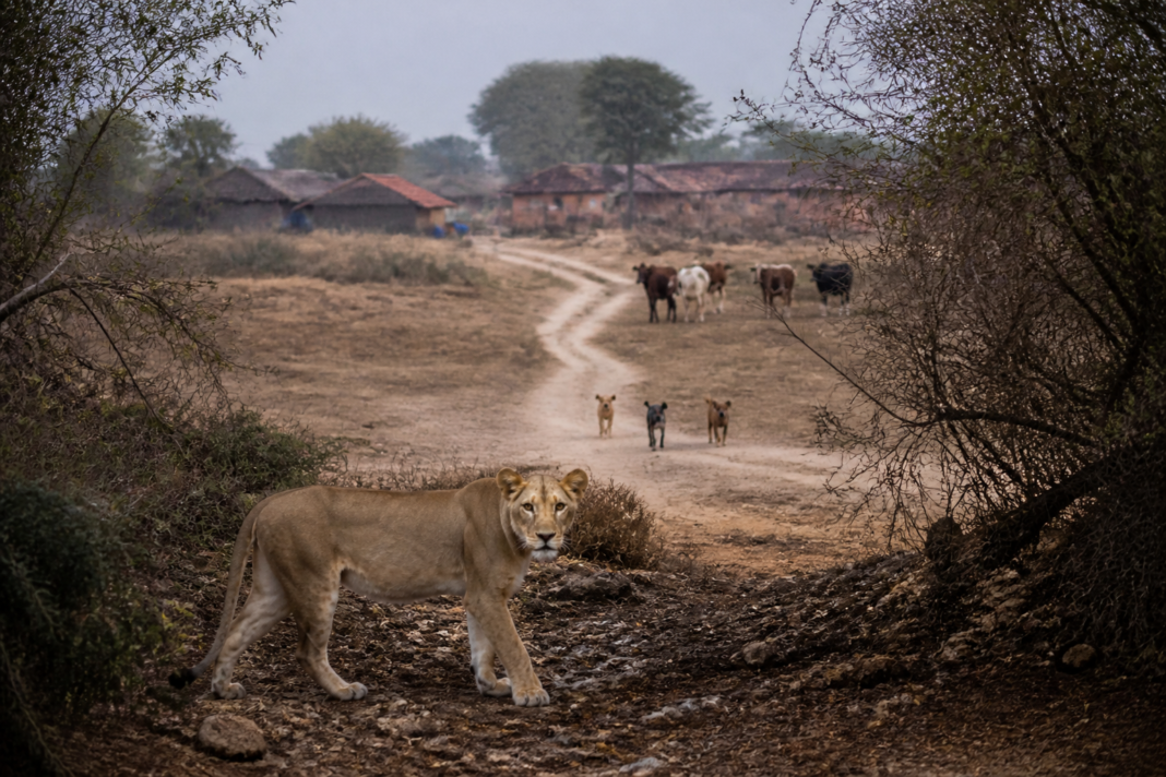 Gir rabies threat near Asiatic lion habitat and surrounding villages in Gujarat