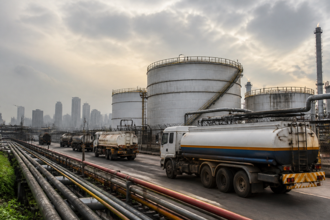 RBI dollar window and Indian oil company fuel infrastructure amid rupee pressure