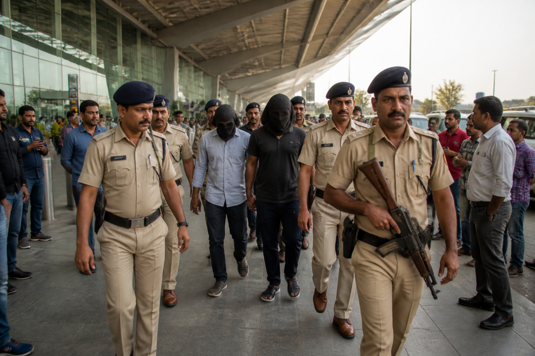 Delhi airport detention involving CJP leaders ahead of a Jantar Mantar protest