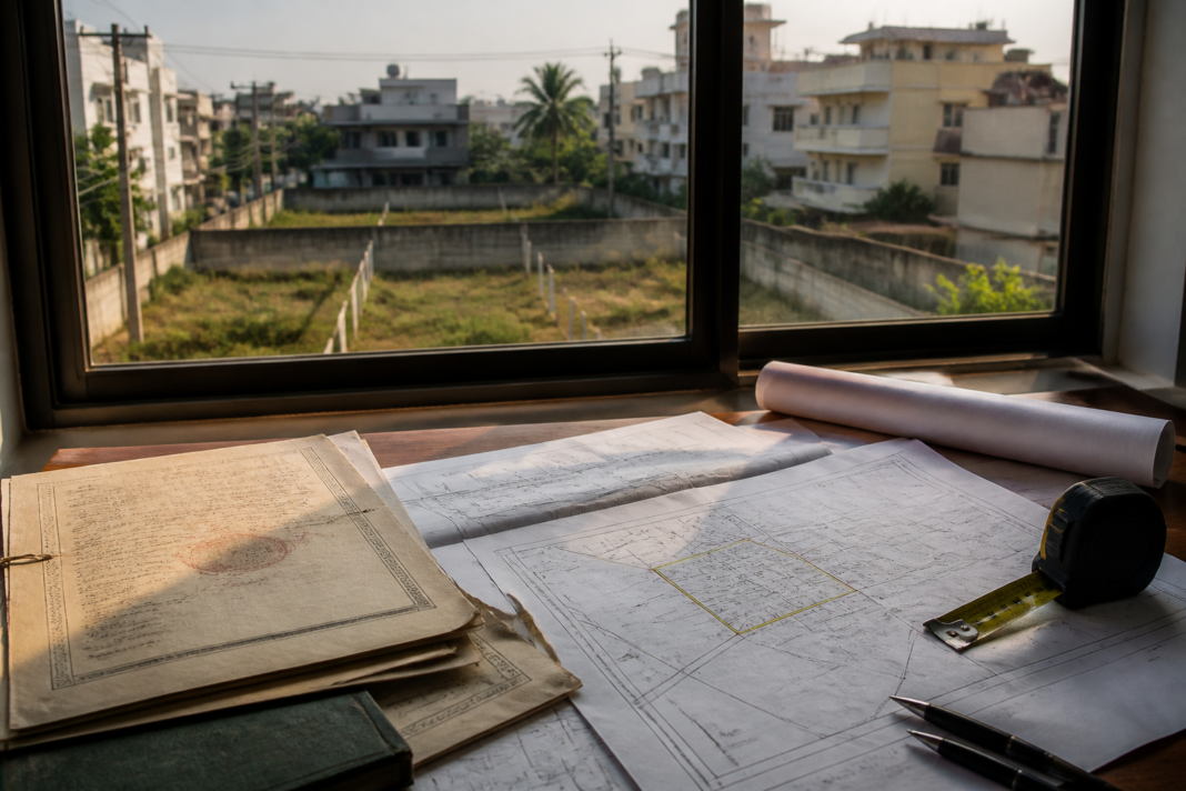Rectification deed property dispute involving survey numbers and land title records