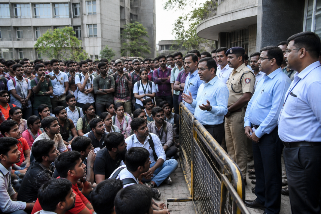 MPSC paper leak inquiry committee announced after student protests in Pune