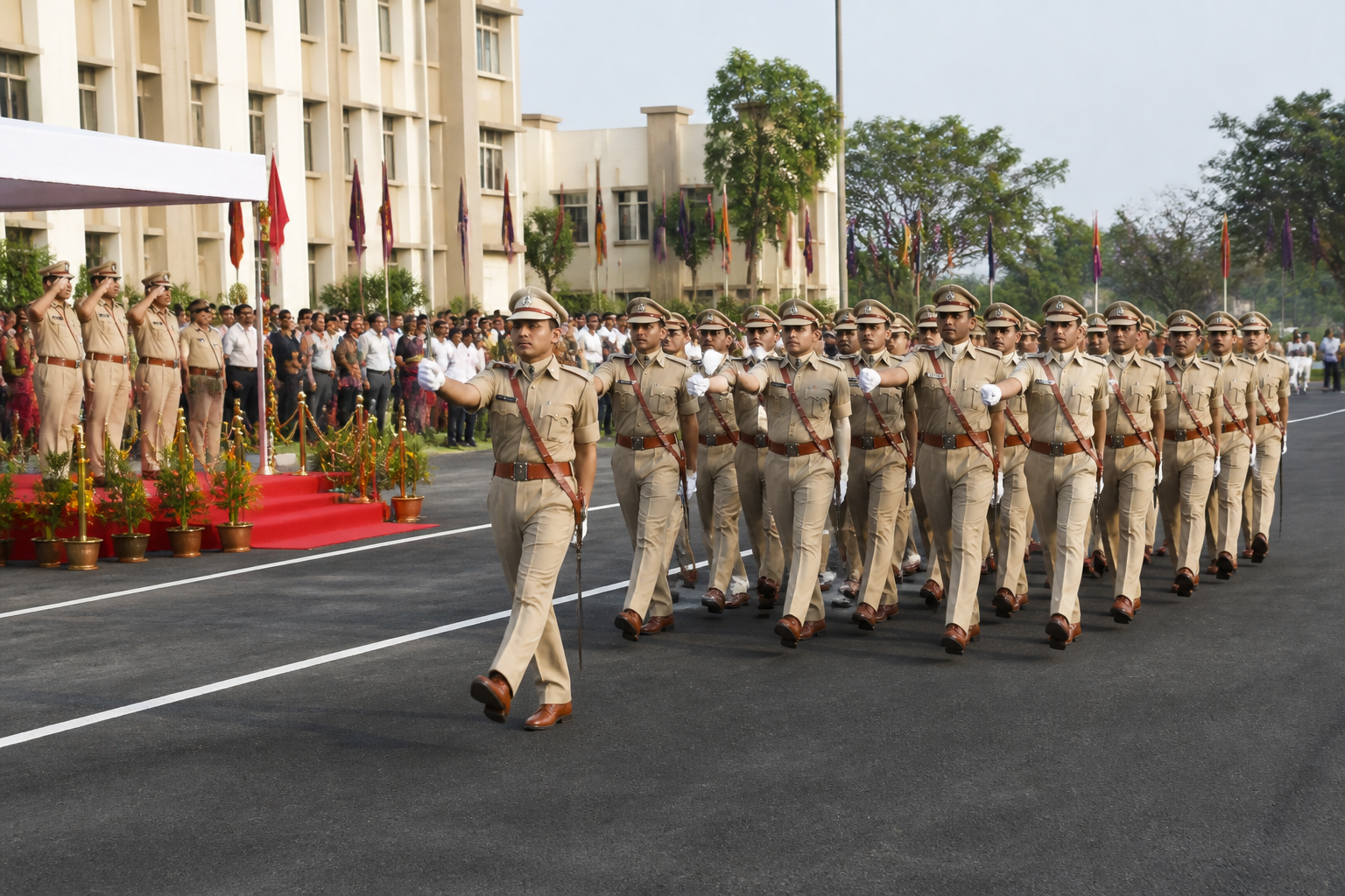 Telangana DSP Parade Adds 112 New Police Officers