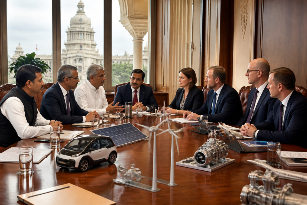 Czech investment in Karnataka discussed at Vidhana Soudha in Bengaluru