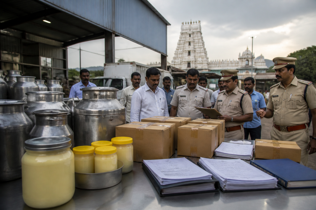 TTD ghee case linked to an Enforcement Directorate investigation into dairy firms and asset attachments