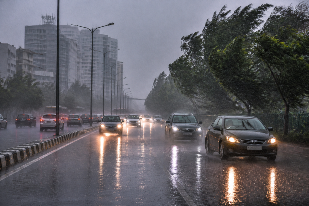 Relief Ranifall Delhi Rain Brings 6.3°C Temperature Relief