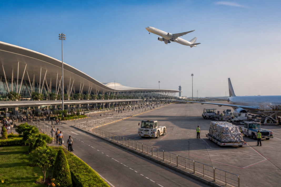Kempegowda International Airport in Bengaluru linked to a new Bengaluru Vancouver air service agreement