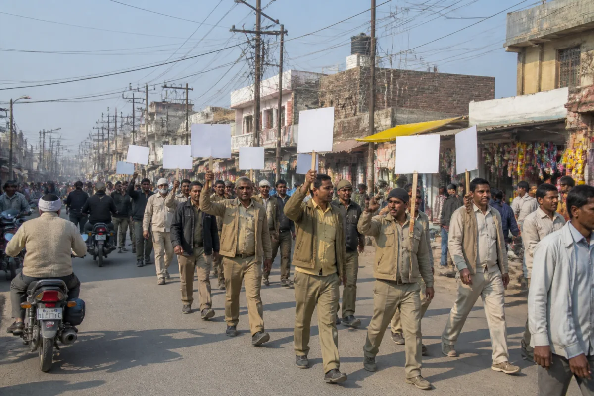 Haryana Power Strike Escalates as Hansi Protest Grows