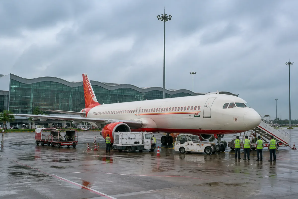 Air India Flight Diversion After Mumbai Runway Disruption